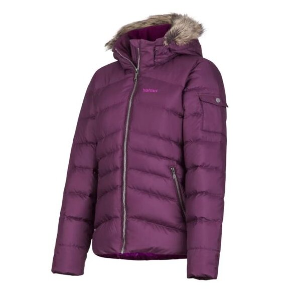 ❄️NWT❄️Women's Marmot Ithaca Down Puffer Jacket with Faux Fur❄️ - Picture 14 of 14